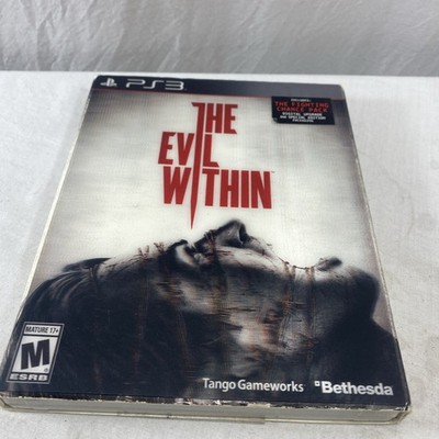 Evil Within (Sony PlayStation 3, 2014) PS3 CIB Lenticular Slip Cover & DLC