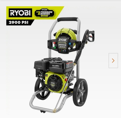 #ad Ryobi RY802925VNM 2900 PSI 2.5 GPM Cold Water Gas Pressure Washer $284.99