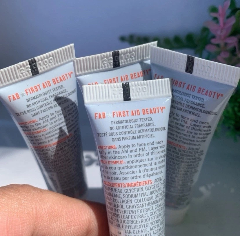 First Aid Beauty FAB Hydrating Serum with Hyaluronic Acid 10mL  x 4 Tubes (td1) - Image 3 of 3