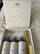 NWT UGG Care Kit Protector Cleaner Conditioner Shoe Renew Bamboo Brush Eraser