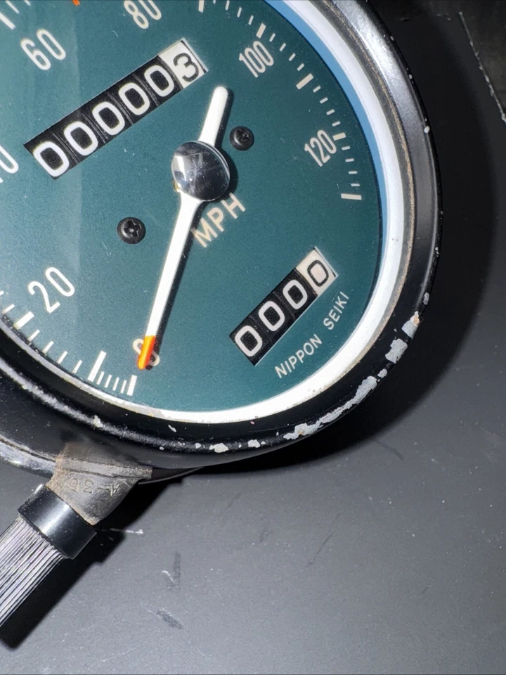 Honda CB450 K6 K7 CB 450 Late NOS New OEM Speedometer Speedo Gauge 37230-457-681 - Image 3 of 4