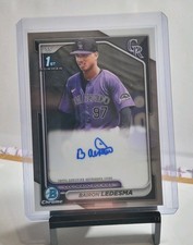 2024 Bowman Chrome Prospect Autographs Bairon Ledesma #CPA-BLA