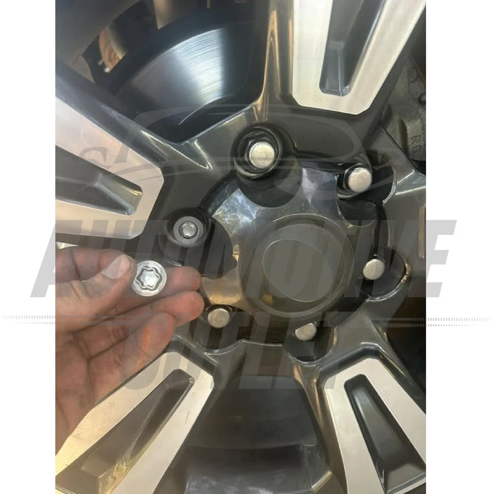 PARA TOYOTA YARIS SECURITY MASTER BLOQUEO RUEDA TUERCA LLAVE SERVICIO REINO UNIDO PERNO A JUEGO Foto 4 de 4