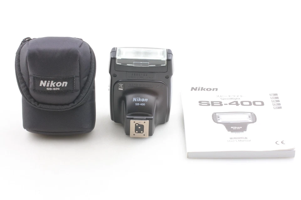 [Top MINT w/case] Nikon Speedlight SB-400 Shoe Mount Flash From JAPAN - Image 2 of 4