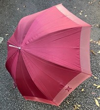 CELINE CP Used Unisex Authentic Luxury Long Umbrella Multicolor Gorgeous 19