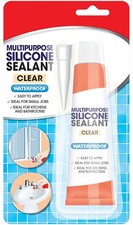 Waterproof Clear Silicone Sealant Strong Glue Bathroom Kitchen Shower