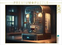Calvendo Puzzle Traditional Coffee Maker | 1000 Pieces, Finished Size 25.2 × 18.