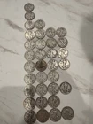 34 Walking Liberty Half Dollar Estate Lot 90% Silver 1935–1946 ,includes D Mints