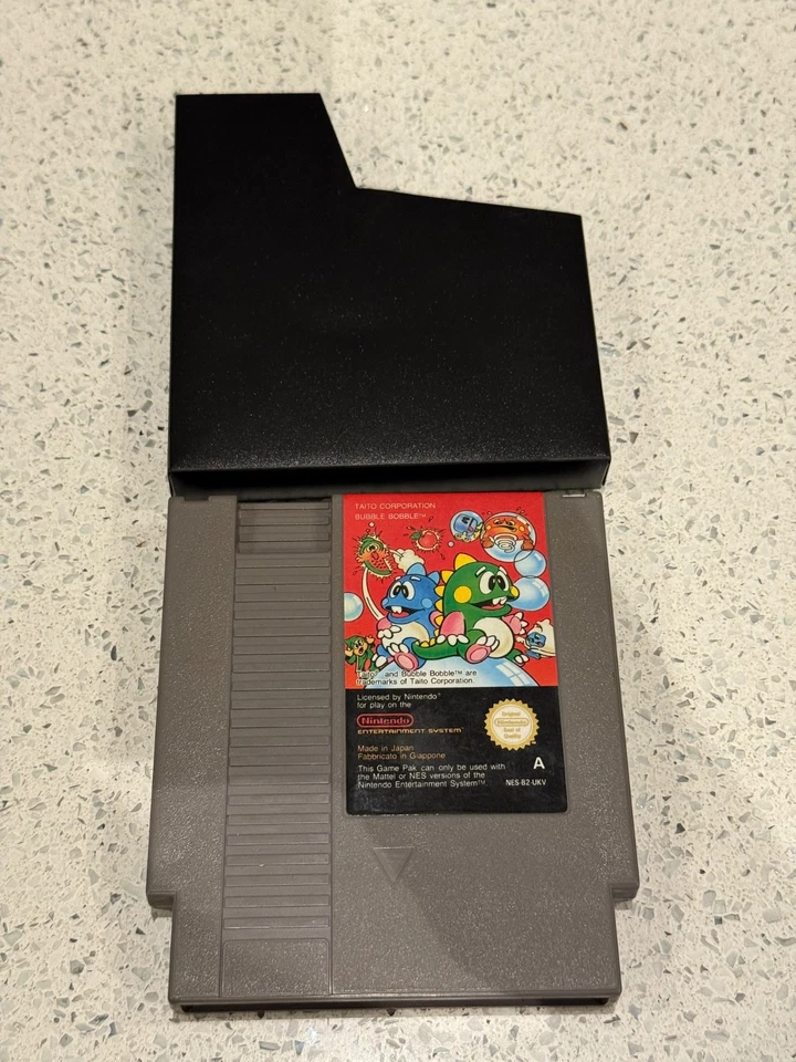 Bubble Bobble - Nes - Cart in sleeve - Nintendo Game - Image 1 of 1