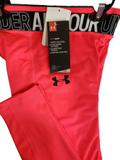 Girls Kids Youth Under Armour NEW pants Hot pink XL fitted