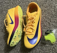 Nike Triple Jump Elite 3 Spikes Citron Pulse HV6425-800 Men Size 7 / 8.5 Women  s