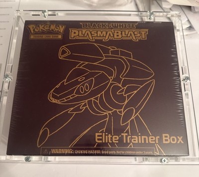 Pokémon black & white plasma blast elite trainer box incl acrylic case 