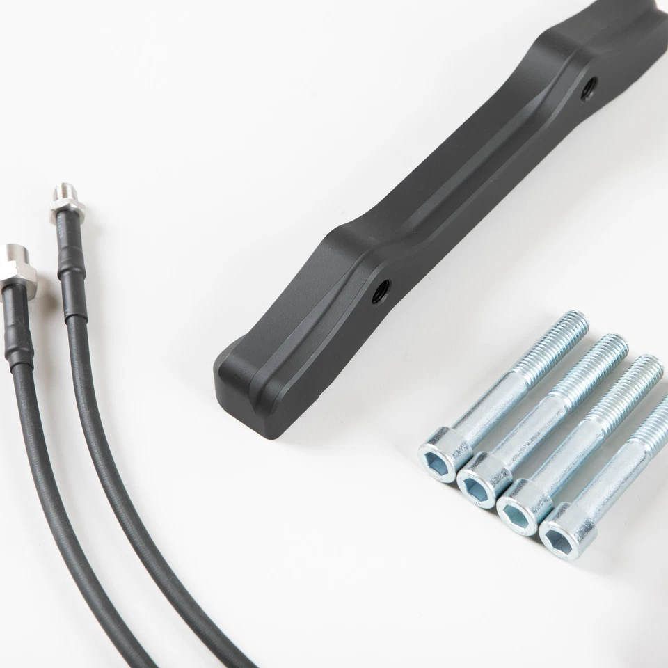 Freno grande con líneas negras actualización DELANTERA BMW X5 F15 X6 F16 a BMW M5 F10 repuestos Foto 3 de 4