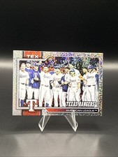 2026 Topps Series 1 Celebration Confetti Foil Texas Rangers #258 🎉