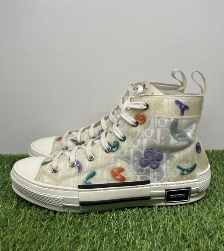 Taille 43 (10 US) Écharpe Kenny x Dior B23 imprimée haute EXCELLENT ÉTAT !