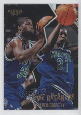 1996-97 Fleer Game Breakers Isaiah Rider Kevin Garnett #9 HOF 0k0