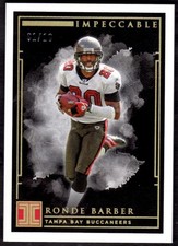 2019 Panini Impeccable Gold #86 Ronde Barber  #1/10