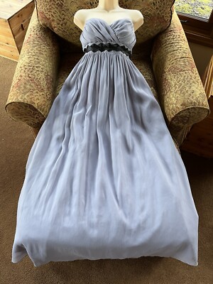 BCBGeneration gray strapless long maxi gown dress | eBay BCBGeneration gray strapless long maxi gown dress | eBay