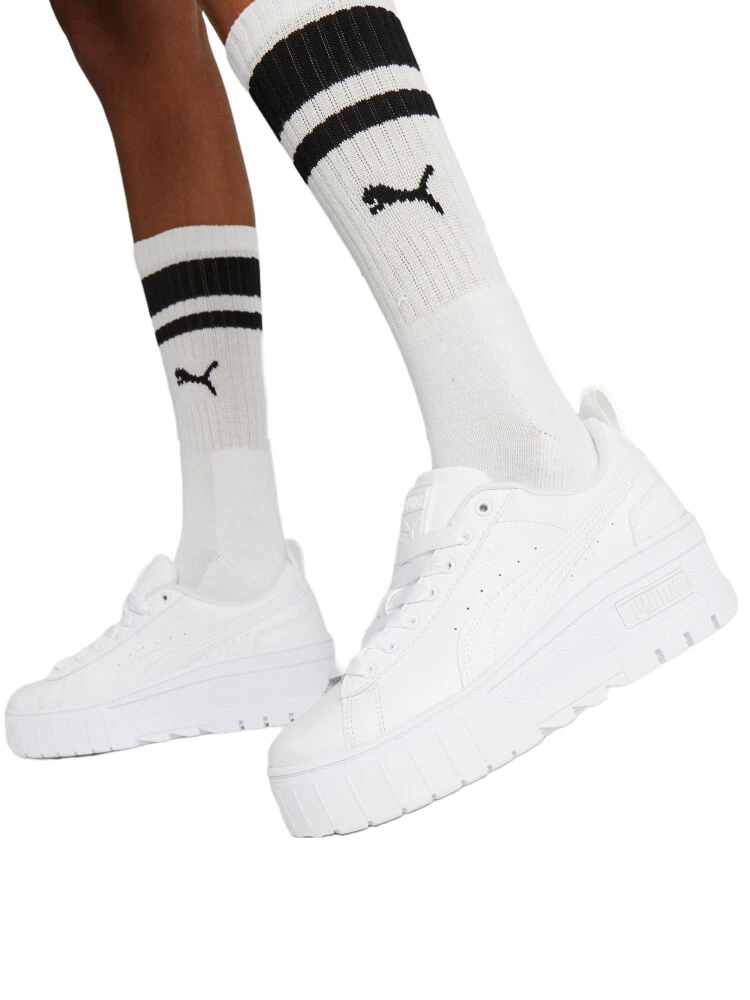 Shoe PUMA Mayze Wedge Wns Woman White 386273 04