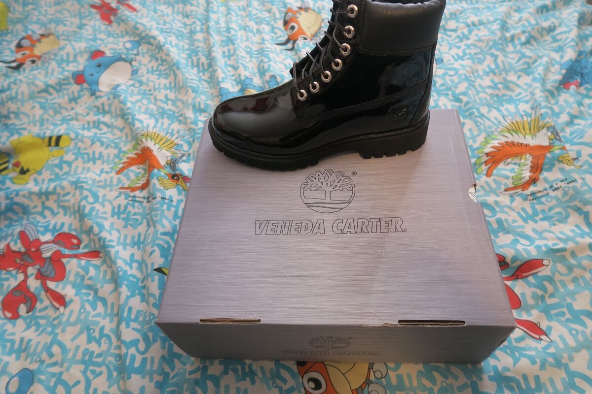 Timberland x Veneda Carter 6” Boot Black Men's Size 7 Patent Timberland x Veneda Carter 6” Boot Black Men's Size 7 Patent