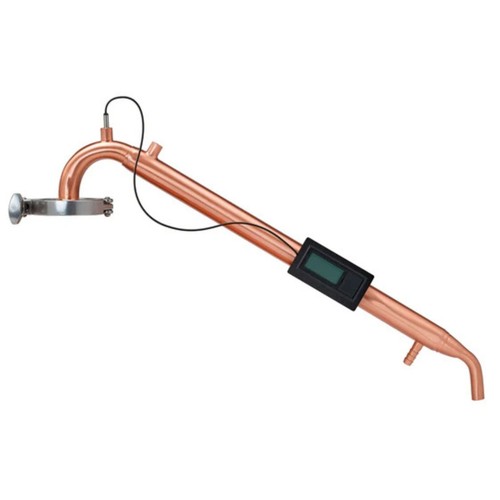 SS Create+ Alembic Copper Condenser 2″ Tri Clamp Pot Still Distilling