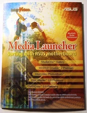 InterVideo Media Launcher MediaOne WinDVD Creator PhotoAlbum DVD Copy Asus
