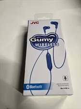 JVC - HA FX9BT Gumy Wireless In-Ear Headphones - Blue Brand New Plus Bonus Prize