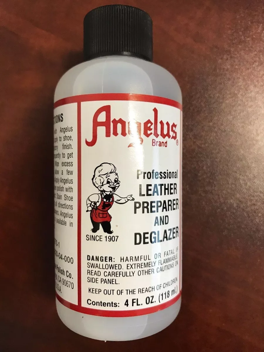 Angelus Leather Preparer and Deglazer 118ml Hot Special FREE