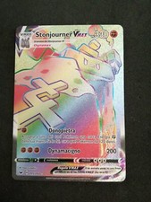 Lotto Carte POKEMON STONJOURNER VMAX 205/202 HYPER RARA HOLO SPADA E SCUDO nMINT