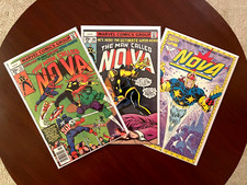 (Lot of 3 Comics) Nova #15 (1977) #20 (1978) & #1 (1994) Carmine Infantino