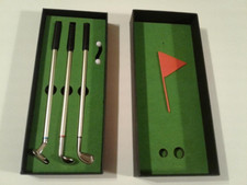 MINI DESKTOP GOLF PEN SET, NEW