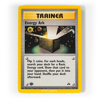 Pokemon - Energie Arche - 1. Edition - Non Holo - 75/75 - Neo Entdeckung