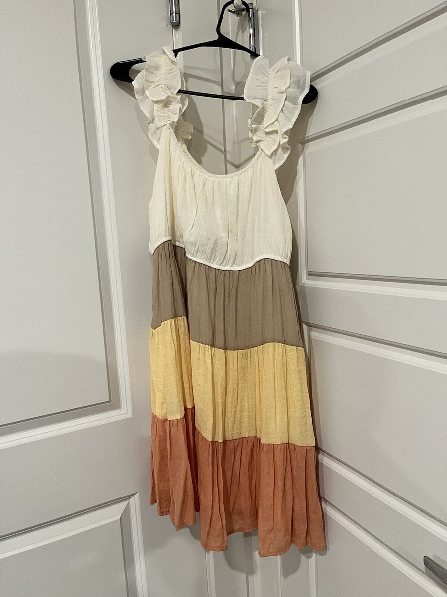 blu pepper clothing dress perch by colorblock XL NWT tulle formal dresses daytime celebrations This Simple '90s Styling Size:14/XL