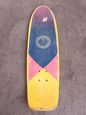 Vintage Kryptonics Skateboard Deck Original Skate Retro 1965 Neon