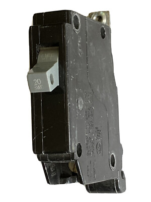 CHB120 Cutler Hammer Type CHB Circuit Breaker 1 Pole 20A 120/240V PLASTIC FOOT