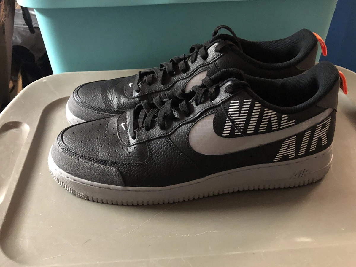 Nike air force 1 low under construction black sales
