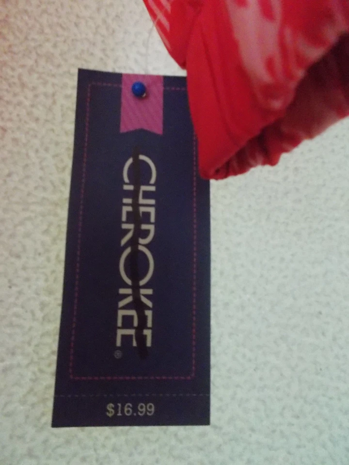 Chaqueta de uso diario Cherokee para niñas resistente a la lluvia y al agua talla 18M nueva con etiquetas Foto 2 de 3