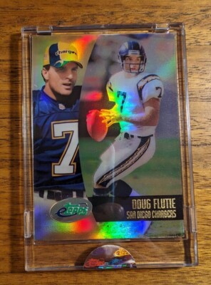 2002 E Topps eTopps Doug Flutie Refractor Sealed #60