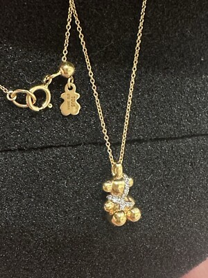Diamond And Gold Necklace TOUS Lligat Collection. 