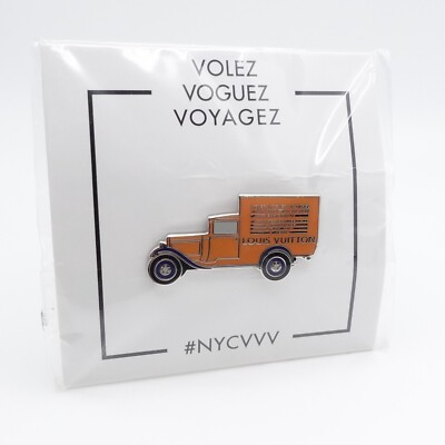Louis Vuitton Pintrilll NYCVVV Truck Lapel Pin - Sealed | eBay