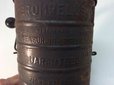 Vintage Bromwell's Three Cup Measuring Sifter Flour Made in USA (Good Cond.) B4