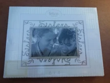 6x4" Fetco Sisters Frame Pewter Metal Look Brand New In Box BNIB 4X6"
