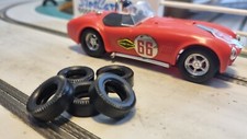 Pneus Slotcarstyres pour Scalextric C78 AC Cobra Hong Kong 1 paire AV+1 paire AR