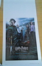 Harry Potter and the Goblet of Fire ITALIAN LOCANDINA 13x28" New Art 2009 VG