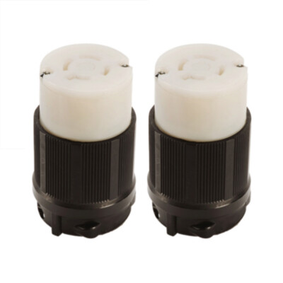 NEMA L16-20 Grounding Locking Connector, 20A 480V AC, 3 Pole 4 Wire, cUL Listed