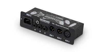 Rockboard Mod 3 V2 - All-In-One Trs & Xlr Patch Bay For Vocalists & Acoustic Pla