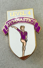 NEW GYMNASTICS Lapel Pin LEVEL 4