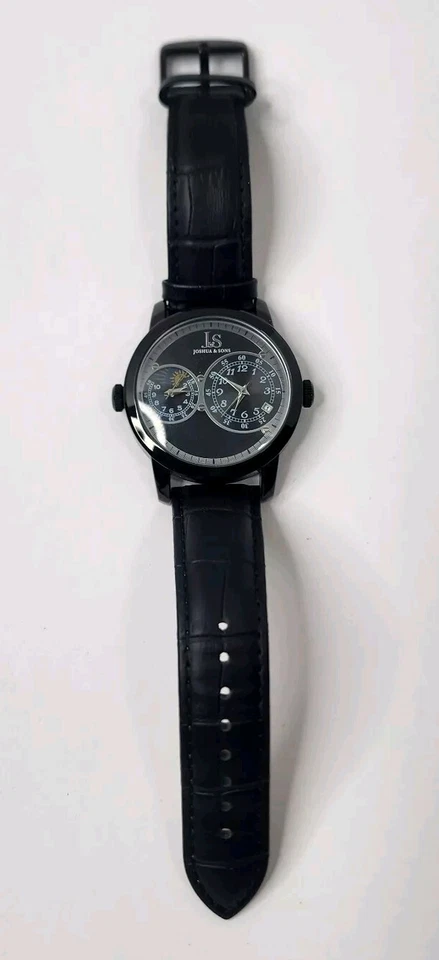 Juego de reloj de aleación Joshua & Sons para hombre (JX114) en caja de reloj Foto 3 de 4