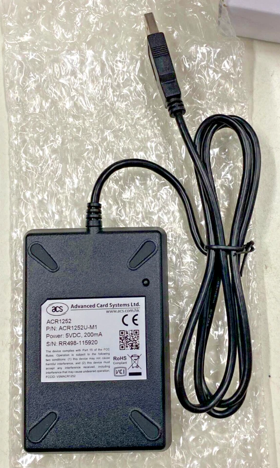 ACS ACR1252U-M1 ACR1252U-M1 Card Reader USB (OFFERS WELCOME) - Image 3 of 4