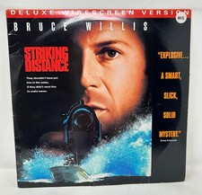 Striking Distance Laserdisc 53686 Deluxe Widescreen Bruce Willis LD WS Laser Dis